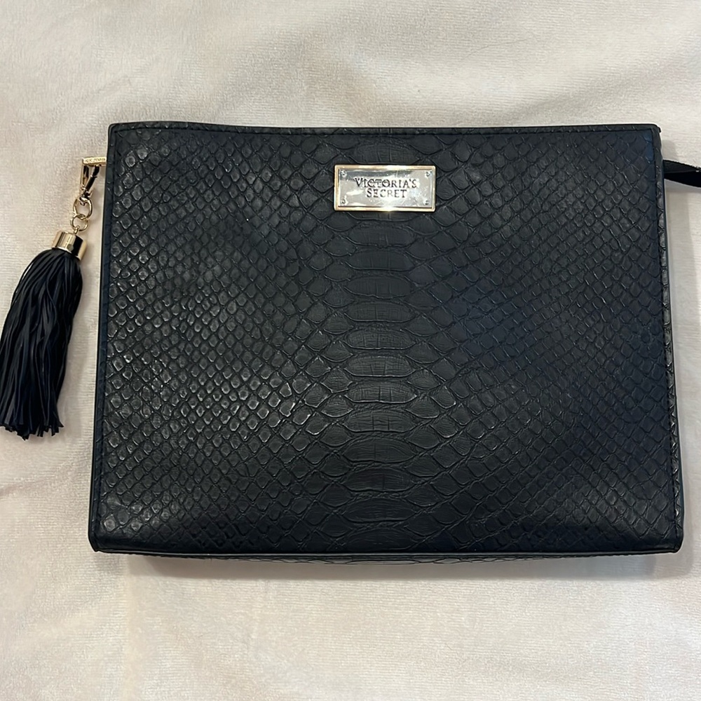 Victoria's Secret Black Clutch Bag